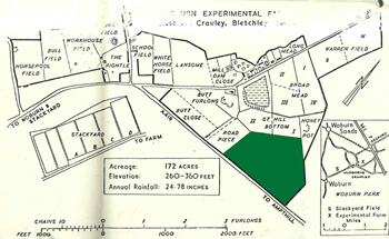Great Hill shown in green